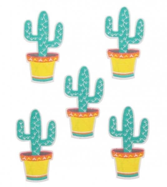 Jeans Patch Cactus